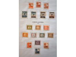 collectie 1852-1966 gestempeld later * met betere ex. en series w.b. nrs. 1 t/m 47, 49, 104-105, 130, 535-537 *, LP13, Bernha