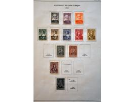 collectie 1852-1966 gestempeld later * met betere ex. en series w.b. nrs. 1 t/m 47, 49, 104-105, 130, 535-537 *, LP13, Bernha