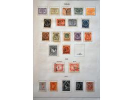 collectie 1852-1966 gestempeld later * met betere ex. en series w.b. nrs. 1 t/m 47, 49, 104-105, 130, 535-537 *, LP13, Bernha