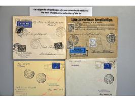 200 ijspostvluchten 1928-1947, 1956 en enkele 1976 van/naar Waddeneilanden en Urk in doosje