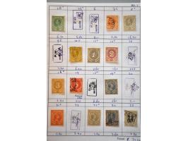 w.b. klassiek en beter Indië in 3 insteekboeken en 4 rondzendboekjes