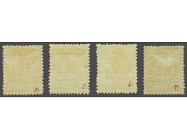 ½ t/m 2½ cent met Specimen opdruk, pracht ex. (nr. 31 miniem bruin vlekje achterzijde) met certificaat Vleeming 2018. Zeldzaa