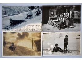 ca. 200 ex. oude en zeer oude met beter in album