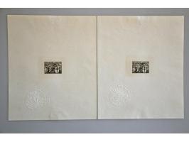 Ridder 10 centimes - 5 frank ministervelletjes, pracht ex. (alle minieme cellotape-restjes), cat.w. 960