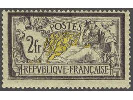 Merson 2 francs violet and yellow, very fine, cat.v. 1000