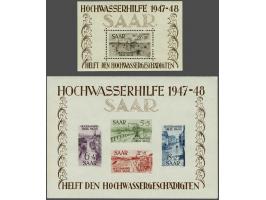 Hochwasserhilfe minisheets, very fine unmounted mint (nr. 1 some minor offset at reverse), cat.v. 1600
