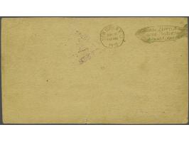 Pan-America Flight of the Graf Zeppelin 1930. 65 cents green on large fragment with special cachet type II and first day canc