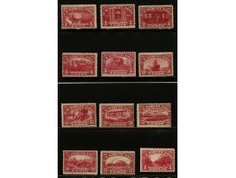 Parcel Post 1 cent - 1 dollar carmine, fine/very fine, cat.v. $ 1000
