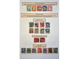 collectie inclusief staten tot ca. 1952 opgezet op blanco bladen