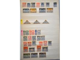 collectie tot 1940 met betere ex. en blokken Estland in insteekboek