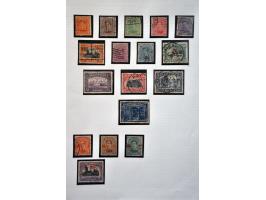 collectie begin t/m 2010, **/*/gestempeld, deels dubbel verzameld, waarbij goed nominaal, in 7 albums en 3 insteekboeken, in 