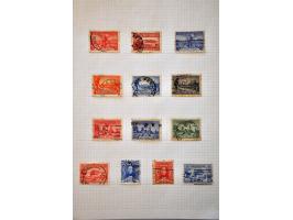 en New Zealand, collectie tot ca. 1974 met beter materiaal keurig opgezet in blanco album
