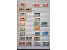 voorraad gestempeld en */** met veel beter materiaal en series w.b. Mac Thi Buoi (Mi. nrs. 46-49) en dienst 0.100 kilo rice o