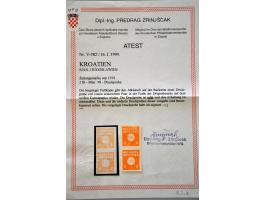 proeven etc. meest met certificaten in klein album