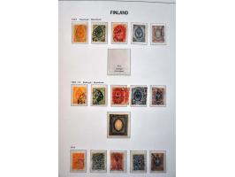 collectie 1860-2012 meest gestempeld in 3 luxe Davo albums