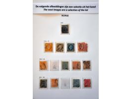 collectie 1855-2012 meest gestempeld met betere ex. in 4 luxe Davo albums