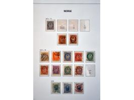 collectie 1855-2012 meest gestempeld met betere ex. in 4 luxe Davo albums