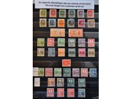collectie 1928-1993 * (w.b. Mi. 12C, 13, 14) en **, (Europa '72 gestempeld), tevens ongetand Carlisten (c.1875), Multa, (niet