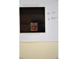 collectie 1863-1989 met betere ex. in 2 Schaubek albums
