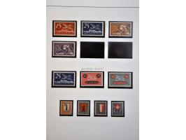 mooie collectie 1907-1960 ** deels gespecialiseerd w.b. gesigneerd en enkele certificaten met veel betere ex., series, blokke