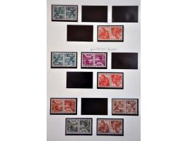 mooie collectie 1907-1960 ** deels gespecialiseerd w.b. gesigneerd en enkele certificaten met veel betere ex., series, blokke
