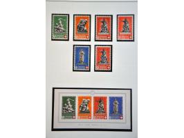 mooie collectie 1907-1960 ** deels gespecialiseerd w.b. gesigneerd en enkele certificaten met veel betere ex., series, blokke