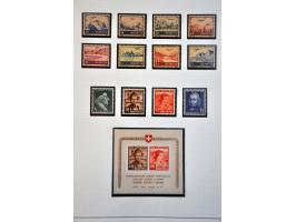 mooie collectie 1907-1960 ** deels gespecialiseerd w.b. gesigneerd en enkele certificaten met veel betere ex., series, blokke