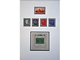 mooie collectie 1907-1960 ** deels gespecialiseerd w.b. gesigneerd en enkele certificaten met veel betere ex., series, blokke