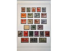 mooie collectie 1907-1960 ** deels gespecialiseerd w.b. gesigneerd en enkele certificaten met veel betere ex., series, blokke