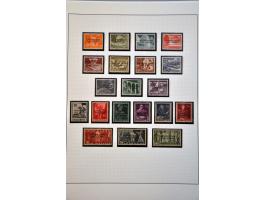 mooie collectie 1907-1960 ** deels gespecialiseerd w.b. gesigneerd en enkele certificaten met veel betere ex., series, blokke
