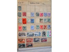 collectie met betere exemplaren en series w.b. België en Great Britain, in Yvert album