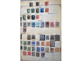 collectie met betere exemplaren en series w.b. België en Great Britain, in Yvert album