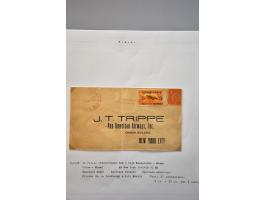 luchtpost collectie poststukken in, van en naar de Caraïben 1925-1946, totaal ca. 270 ex. met veel betere ex. w.b. Curaçao, S