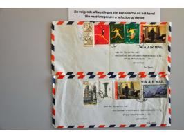 poststukken w.b. beter China in doosje