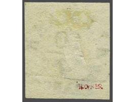 Alkmaar A (Ey 800) volledig op 15 cent donkergeeloranje, pracht ex. gesigneerd Okker. Herkomst: collectie Minou Martine (1967