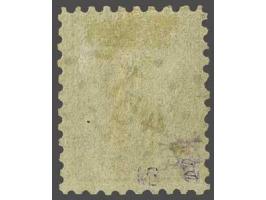 15 cent oranjebruin type II tanding 10½ x 10¼, pracht ex. met certificaat Vleeming 2018, cat.w. 1500