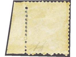 25 cent donkerviolet type I tanding 12¾ x 11¾ met velrand, zeer fris pracht ex. doch gom niet origineel, cat.w. 1200+