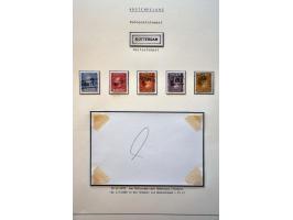 Spoorwegen, collectie van 23 zegels met spoorwegstempels en 24 per trein vervoerde poststukken w.b. betere ex. in over het al