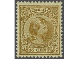 15 cent geelbruin, cat.w. 500