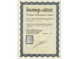 50 cent geelbruin, pracht ex. met certificaat Moeijes 1990, cat.w. 750