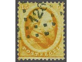 126 - Woudrichem - op emissie 1864 15 cent, pracht ex. gesigneerd Koopman