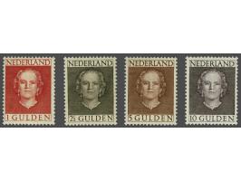 1 t/m 10 gulden met certificaat Muis 1998, nr. 537 miniem vlekje in gom, cat.w. 1150