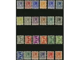 Vierzijdig ½ t/m 60 cent met certificaat Moeijes 1993, nr. R49 tropisch, cat.w. 525