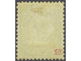 25 cent lichtblauw en zwart tanding 12½ x 12 type IV, pracht ex. (miniem papiervezeltje hoektand linksboven), cat.w. 550