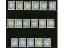½ t/m 50 cent lichtblauw, cat.w. 555