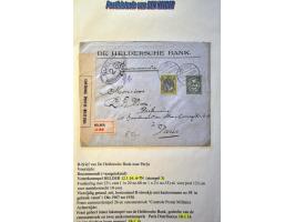 Postgeschiedenis Den Helder vanaf ca.1877, ruim 500 poststukken met kleinrond, grootrond, lange balk en korte balkstempels (i