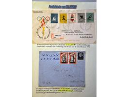 Postgeschiedenis Den Helder vanaf ca.1877, ruim 500 poststukken met kleinrond, grootrond, lange balk en korte balkstempels (i