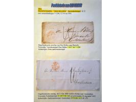 Postgeschiedenis Den Helder 98 poststukken 1840-1892 w.b. rond- en halfrondstempels, twee-letterstempels, francostempels, hal