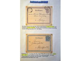 Postgeschiedenis Den Helder 98 poststukken 1840-1892 w.b. rond- en halfrondstempels, twee-letterstempels, francostempels, hal