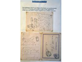 Postgeschiedenis Den Helder 98 poststukken 1840-1892 w.b. rond- en halfrondstempels, twee-letterstempels, francostempels, hal